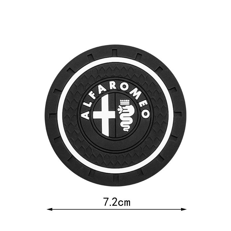 2PCS-Fashion-Car-Coaster-Silicone-Epoxy-Coaster-Car-Decoration-for-Alfa-Romeo-GT-147-156-159 (1)