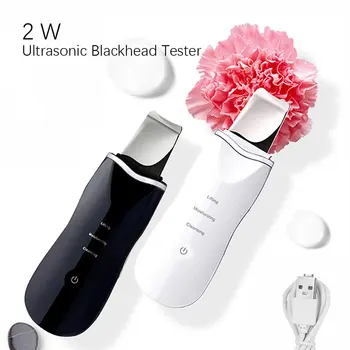 

Ultrasonic Skin Scrubber Deep Facial Skin Scrubber Vibrating Facial Cleansing Skin Blackhead Removal Beauty Instrument Device