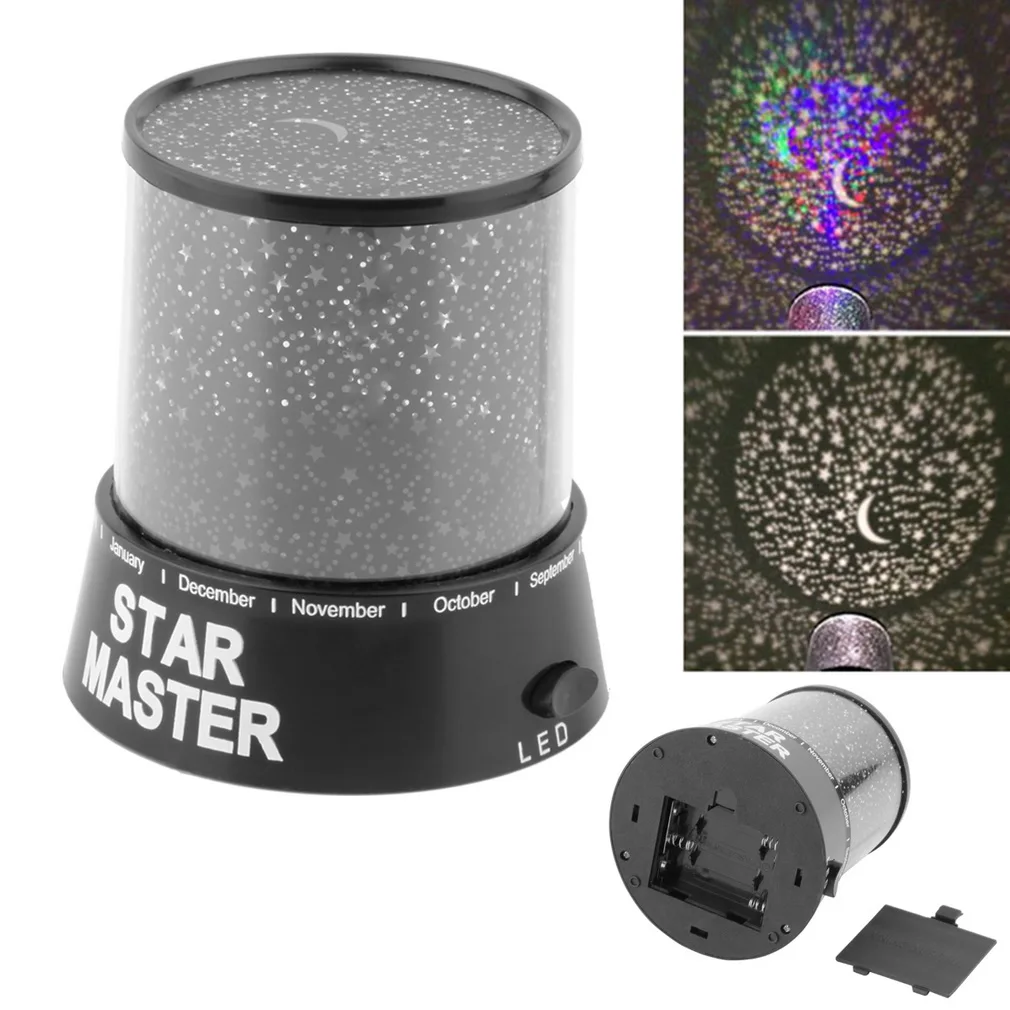 4 LED Starry Star Master Gift night light For Home Sky Star Master Light LED Projector Lamp Novelty Amazing Colorful Good Gift