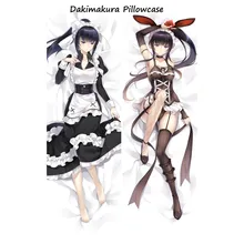 Overlord Pillowcase Albedo Cosplay Dakimakura Pillow Anime Body Pillowcase Kawaii Loli Sexy Girl Pillow Cushion Cover 150X50