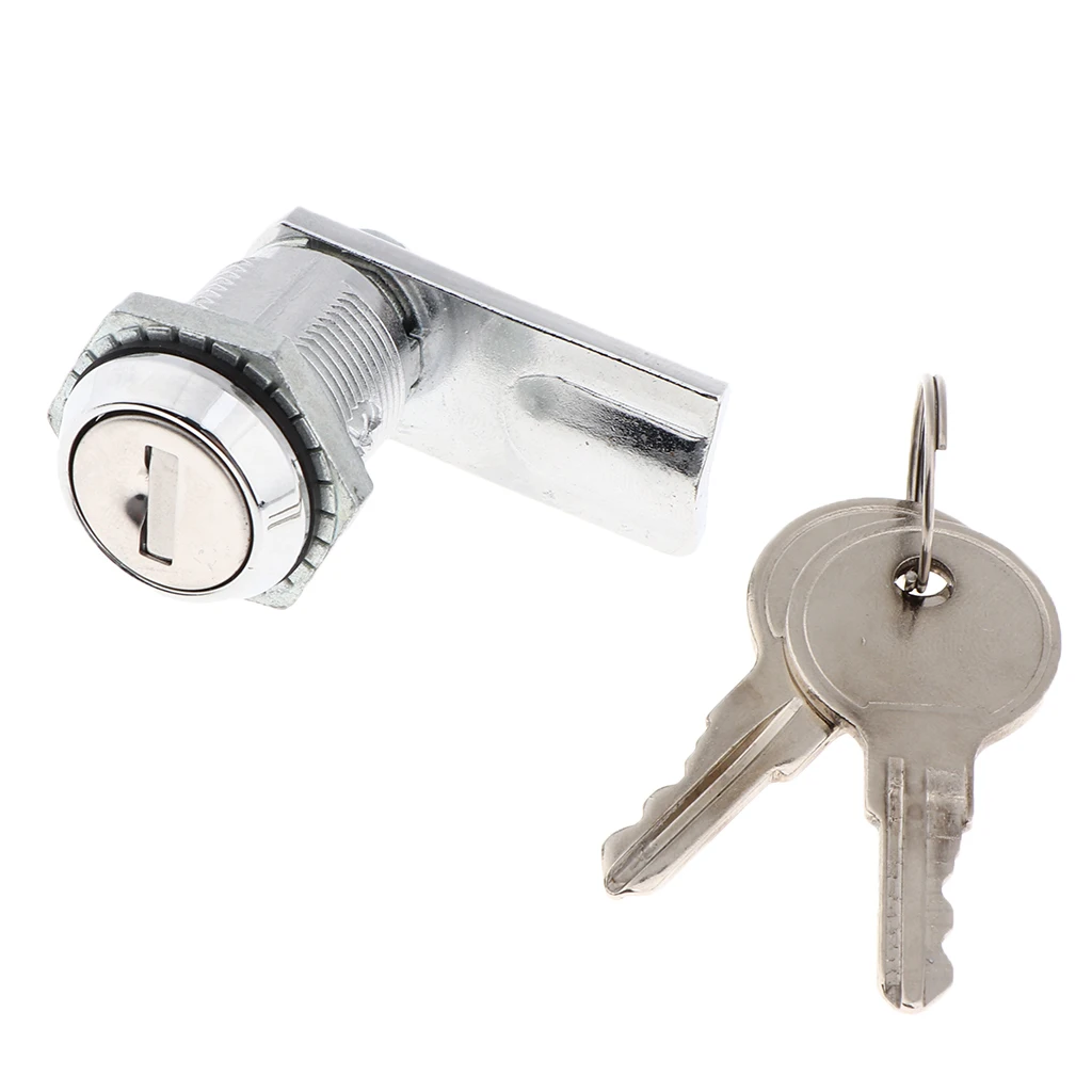 Rustproof Zinc Alloy, Chrome Disc Tumbler Cam Lock, Keyed Alike, For Boat RV