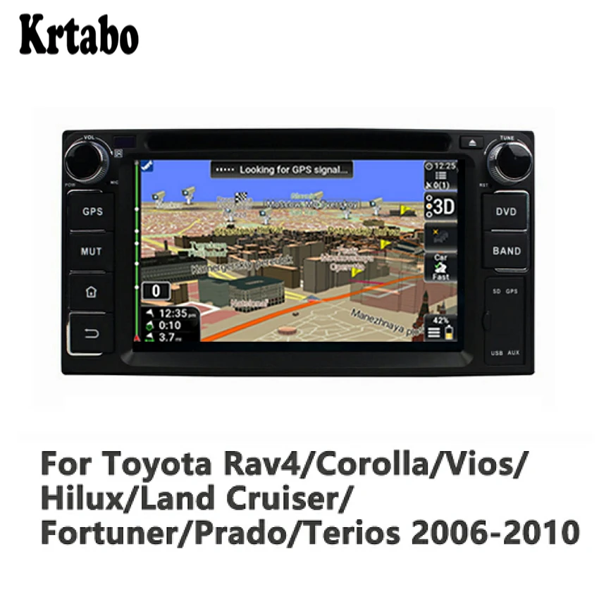 car radio GPS Car Multimedia player Touch Screen support DVD For Toyota Rav4 2006 2007 2008 2009 2010