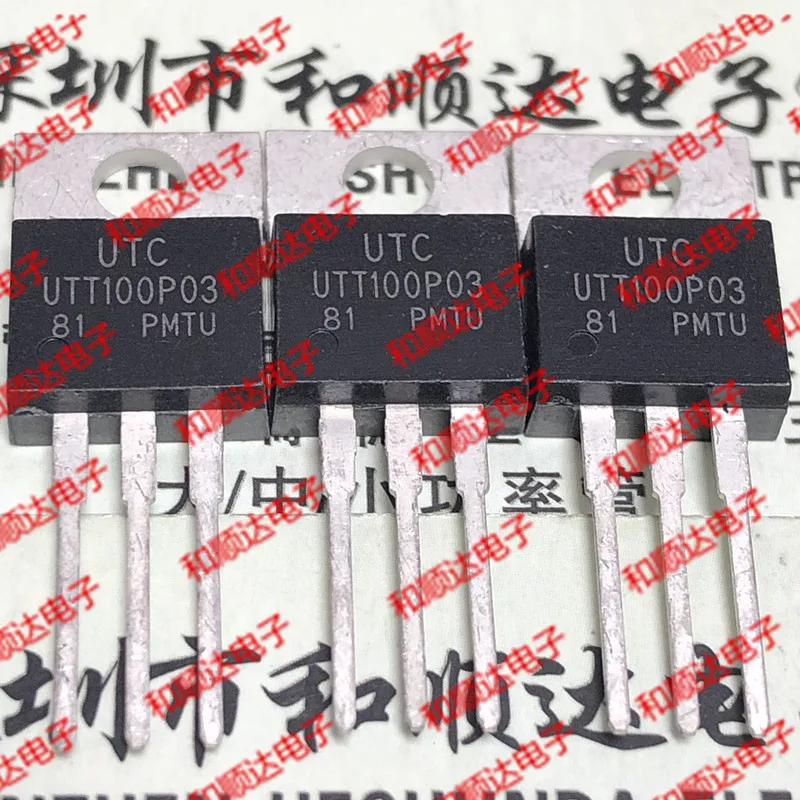 10 шт./лот UTT100P03 к-220 30V 100A