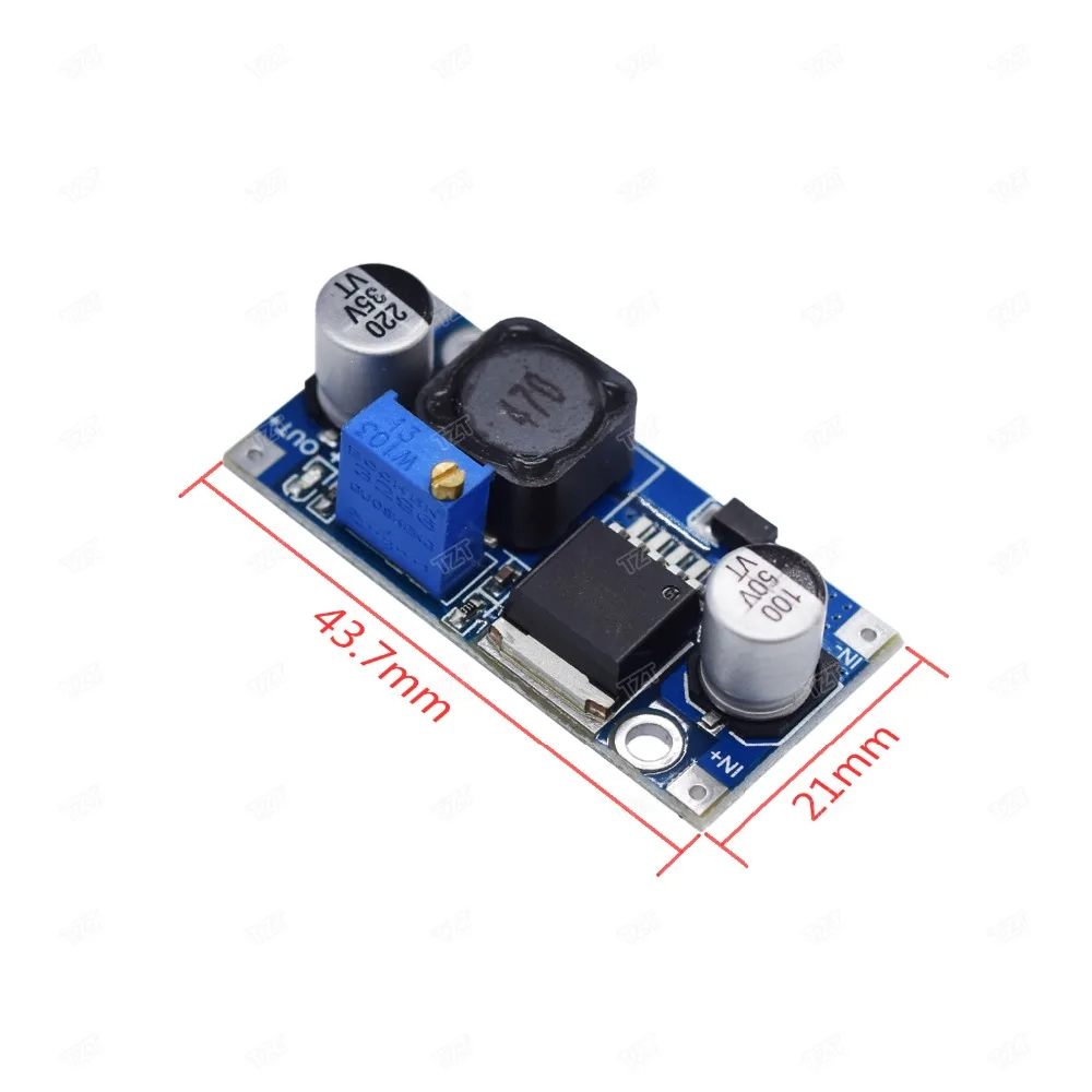 Высокое качество 3A Регулируемый DC-DC LM2596 LM2596S вход 4 V-35 V Выход 1,23 V-30 В постоянного тока dc понижающий Питание Регулятор модуль