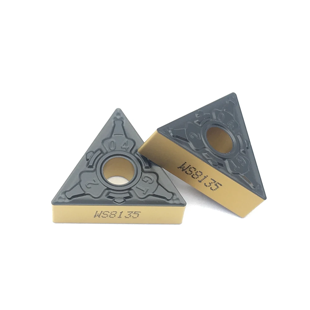 100% Original WS8135 TNMG160404 GT For WC Type U Drill Bit tool Carbide Inserts CNC Lathe Cutter Turning Tools For Steel
