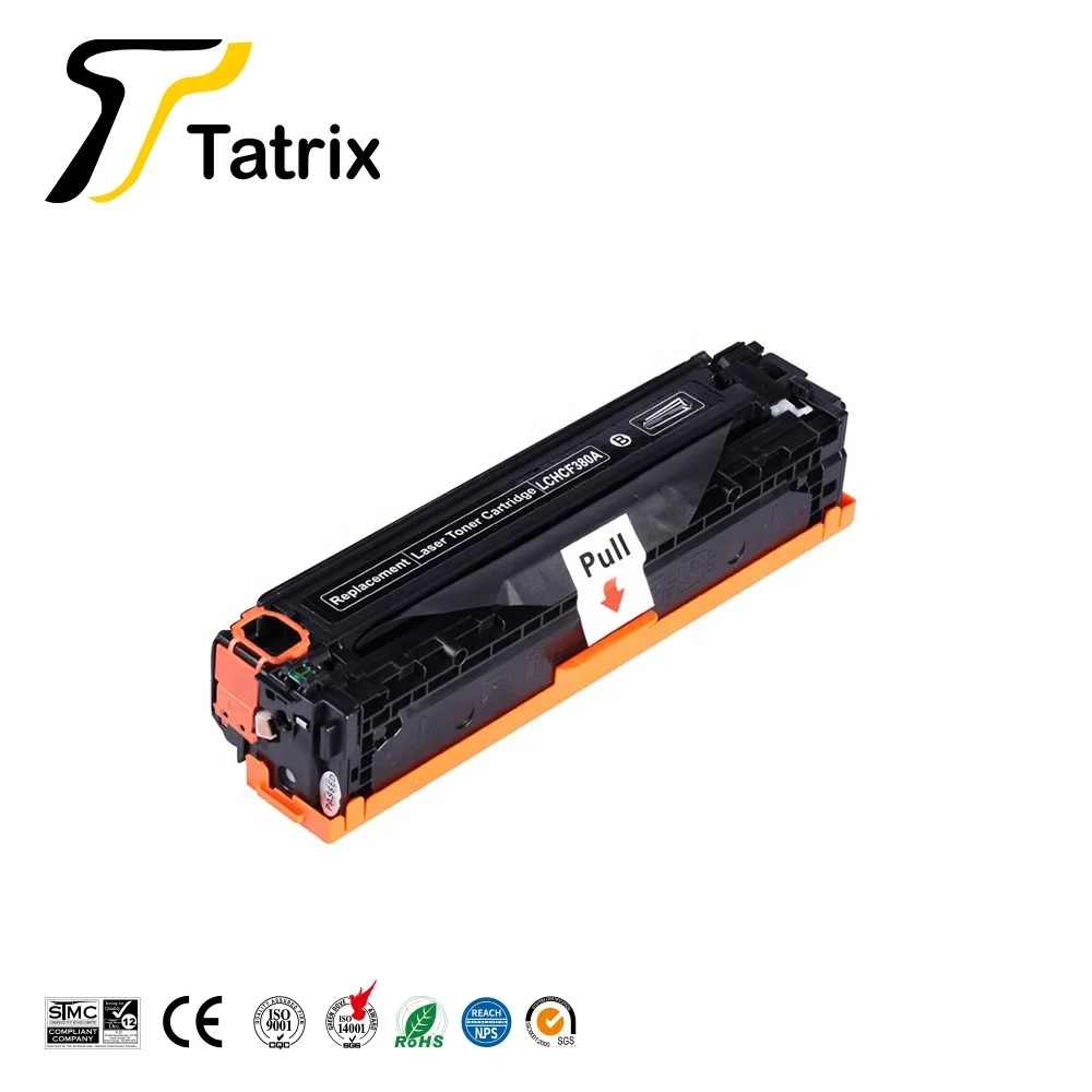 Tatrix Premium Compatible Laser Color Toner Cartridge CF380A CF381A CF382A CF383A 312A for HP M476nw Printer