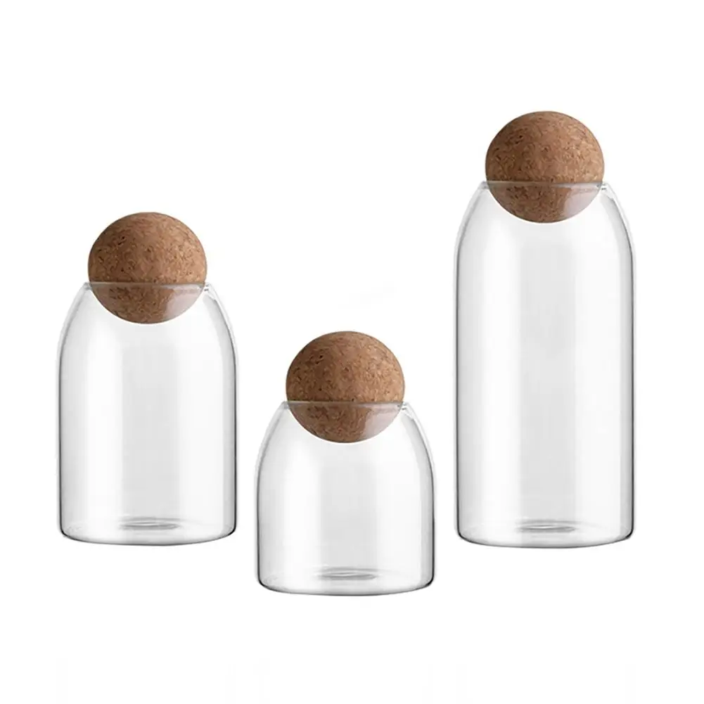 

Kitchen Storage Glass Storage Tank Sealed Cans Food Grains Food Storage Container Tea Container