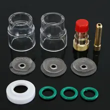 Для WP-17 18/26 TIG сварочные факелы, газовые линзы, стеклянные чашки, принадлежности, набор инструментов