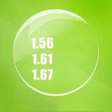 1,56 1,61 1,67 1,74 индекс смолы рецепта линзы Асферические зеленые линзы в золотистой оправе единое видение очки с диоптриями при близорукости линзы для очков