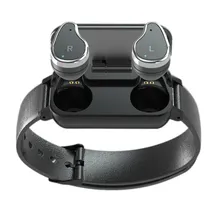 T89 TWS наушники Смарт часы бинауральные Bluetooth наушники фитнес Браслет Пульс спортивный автоматизированный браслет часы для мужчин и женщин