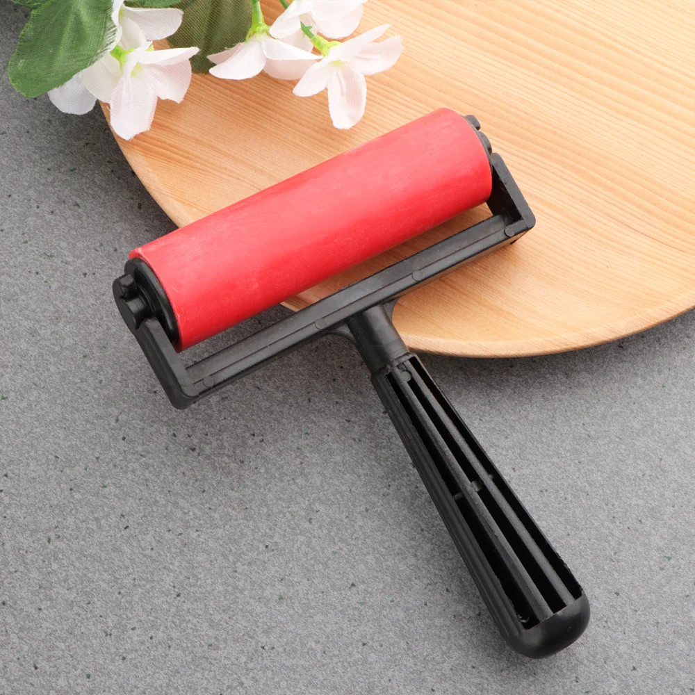 Roller Brayer Rubber Printmaking Ink Crafting Tool Stamping Hard Painting Applicator Brush Printing Soft Rollers Drawing Brayers