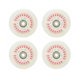 4PCS Flash Inline Skate Wheels 90A LED Lighting Skating Wheel 80 76 72 68 Flash Wheels Sliding Roller Skating Shoes