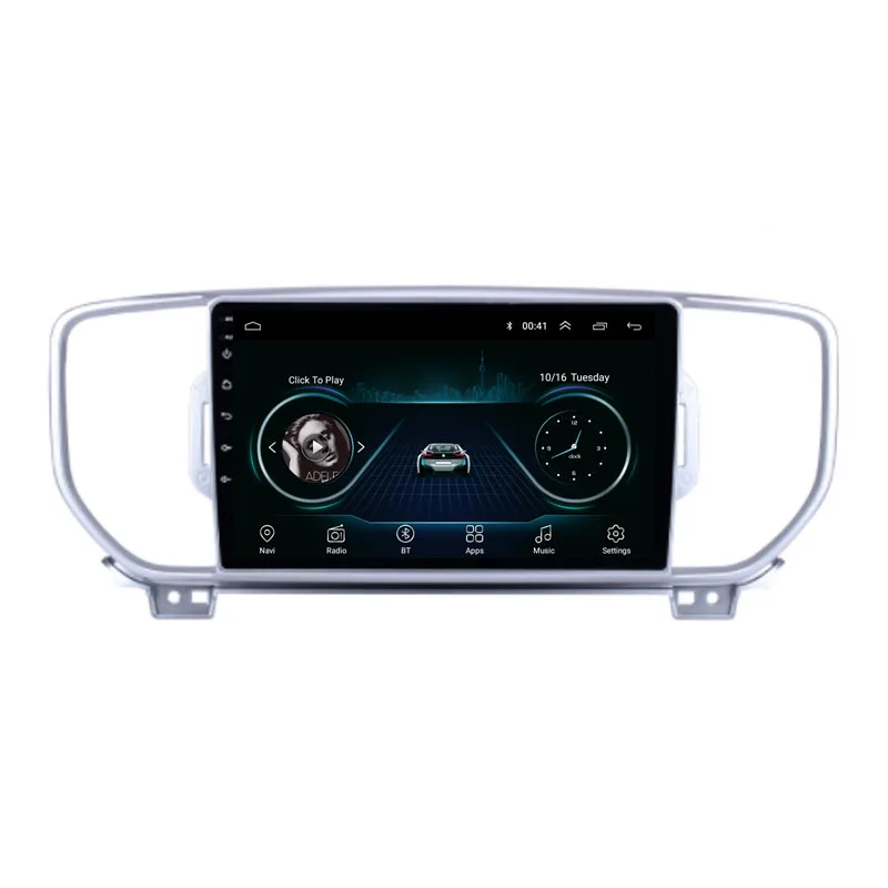 

4G LTE Android 8.1 For KIA Sportage 2016 2017 2018 2019 Multimedia Stereo Car DVD Player Navigation GPS Radio
