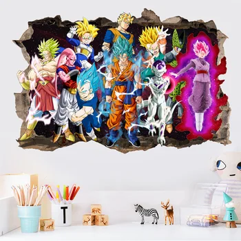 

Cartoon Dragon Ball Sun Wukong Somersault Cloud Vinyl Wall Decal Home Decor For Kids Goku Room Wallpaper Mural Art Wall Stickers