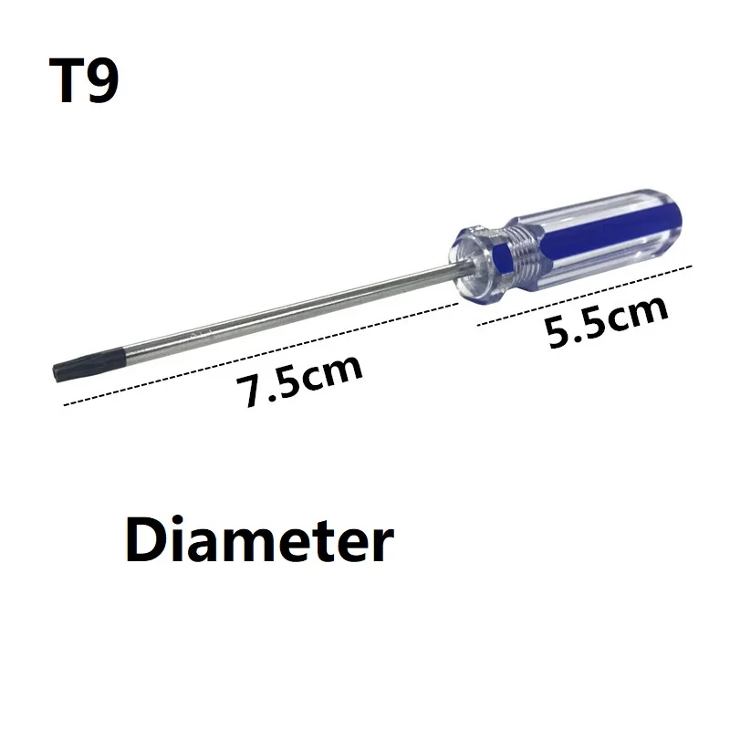 Специальная Сливовая Шестигранная Отвертка T6 T8 T9 T10 Отвертка+ отверстие 3,0 Крестовая щелевая y-образная отвертка игровая коробка для X Box отвертка