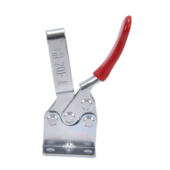 

New 1Pcs Lowest Price GH-201B 90Kg/198Lbs Holding Capacity Horizontal Toggle Clamp Quick Release Tool