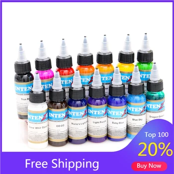 

Tattoo Inks 14 Colors 30ml/bottle Tatto Pigment Inks Set For Body Tattoo Art Kit
