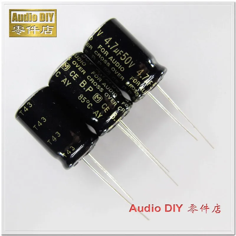 10pcs/50pcs For Audio Crossover Bp 4.7uf 50v 50v4.7uf Audio With Non