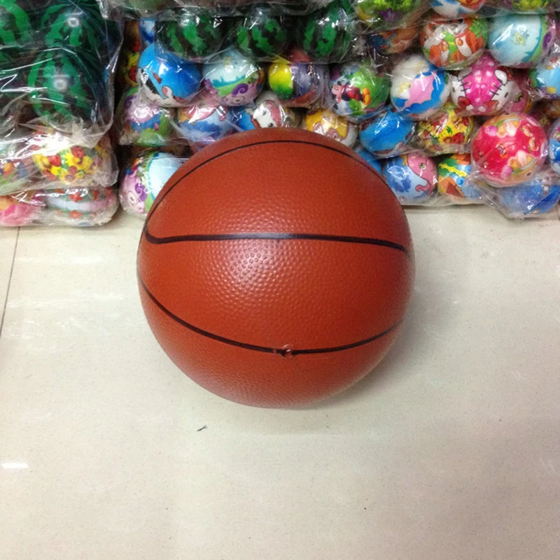 Children Game Basketball Outdoor 1PC Mini Soft Indoor Portable 16cm Inflatable Rubber Basketball
