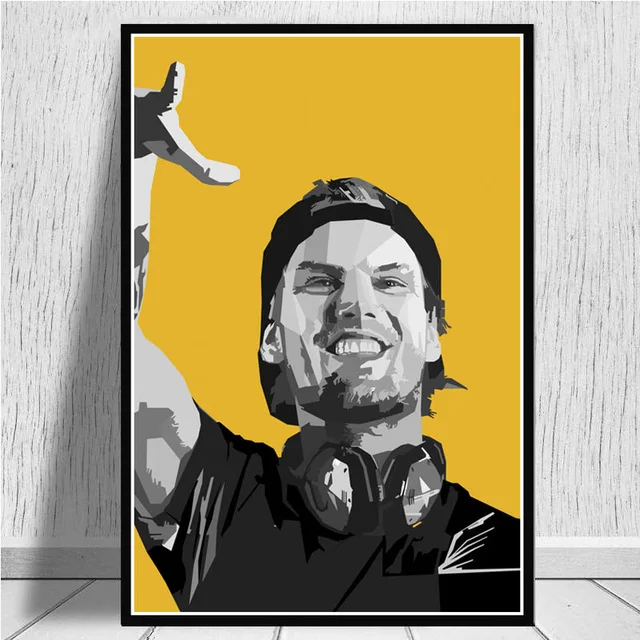 Avicii Легенда DJ МУЗЫКА певица звезда Современный абстрактный плакатный принт картины картинка на холсте на стену картинки для гостиной домашний декор - Цвет: 9