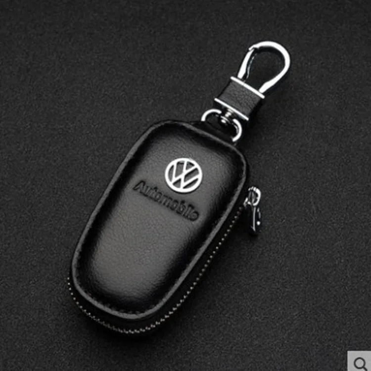 Volkswagen Hui Ang Way Ang Touareg только чехол из натуральной кожи для ключей автомобиля Tiguan L Модифицированная Пряжка Автомобильный ключ оболочки