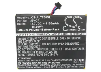 

Cameron Sino CAB4160000C1 EVO7 Battery for Alcatel One Touch EVO 7 T70-2AALDE1 OT-T70 4150mAh