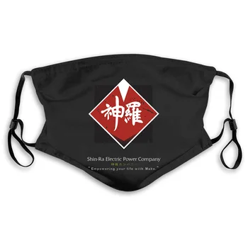 

Final Fantasy Shinra Powering Midgar Men mask FF7 Video Game Strife Shinra Chocobo masks cartoon masks 100% Cotton Top-in pm2.5