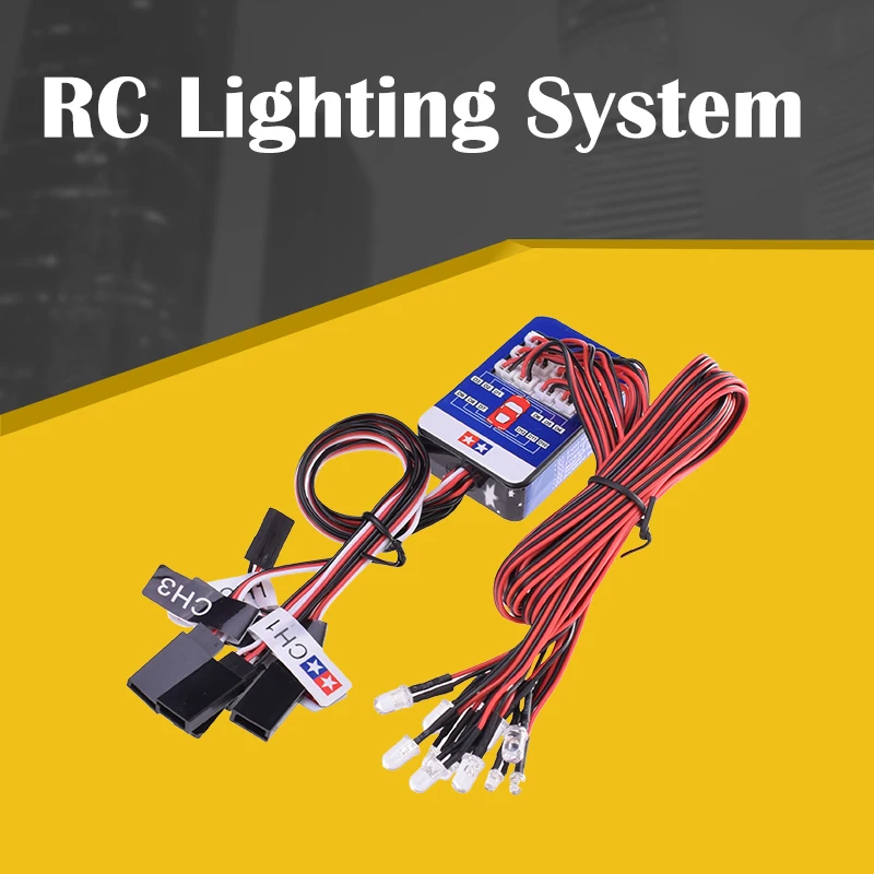 Steering Brake Smart Simulation Lights Rc Lighting System Hopup
