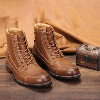 

Large size winter boots Comfortable Non-Slip 2020 warm winter men shoes