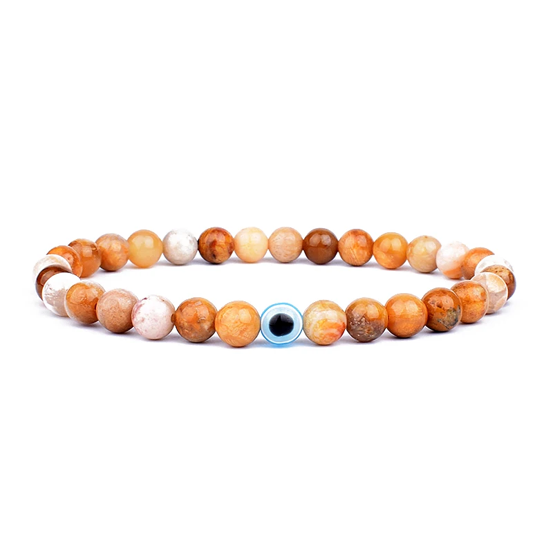 Obsidian Hematite Beads Bracelet Men Nature Stone Evil Eye Bracelet Women Fashion Jewelry Buddha Health Balance Yoga Bangle beaded bracelet stone bead bracelet natural stone bracelet