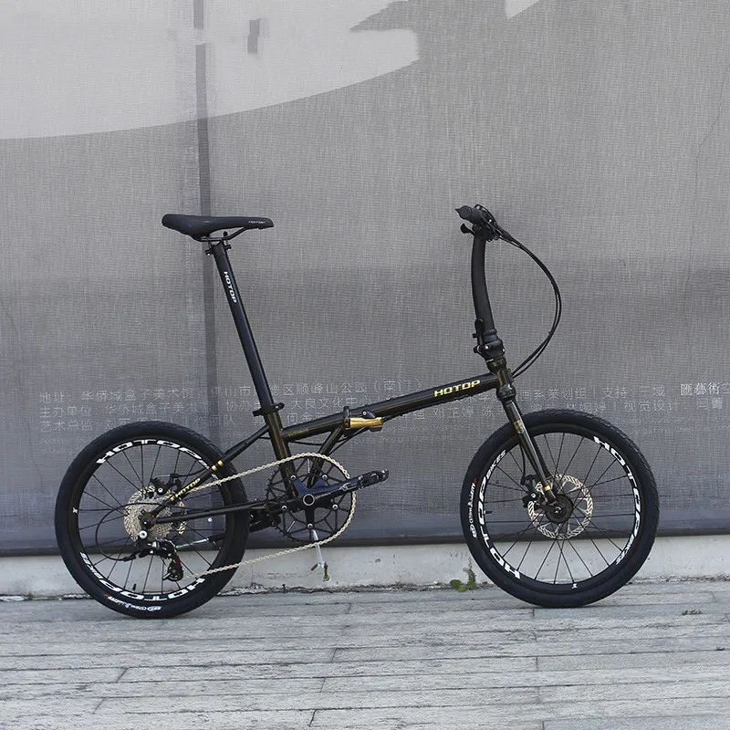 20 Inch Disc Brake 11 Speed Folding Bikes Bicycle Chrome Molybdenum