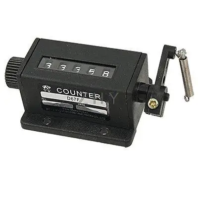 

Automatic Carry 5 Digit Display Count Up Pull Counter