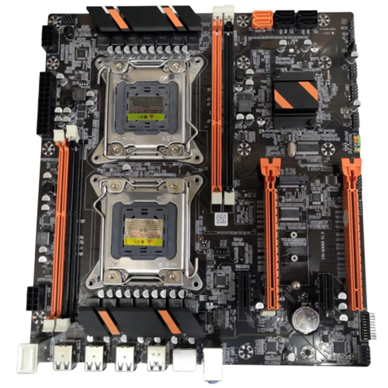 

New X79 Dual-Way Computer Motherboard LGA2011 Supports ECC-DDR3 Memory Eating Chicken Game Studio Motherboard
