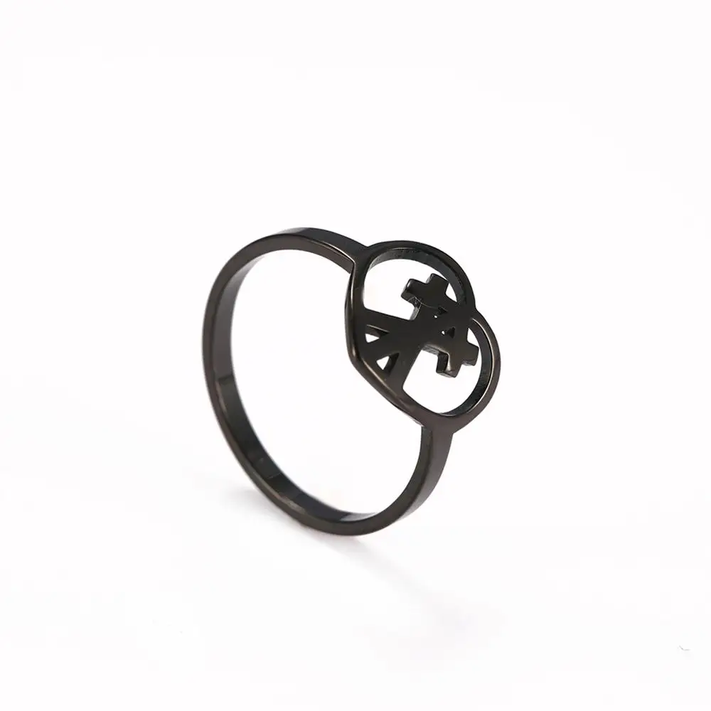 Runes Black 12 My shape панк модный стиль Золотые Ретро мужские ювелирные изделия кольцо викингов женский черный амулет Винтаж Скандинавская Руна кольца для женщин - Цвет основного камня: Runes Black 12