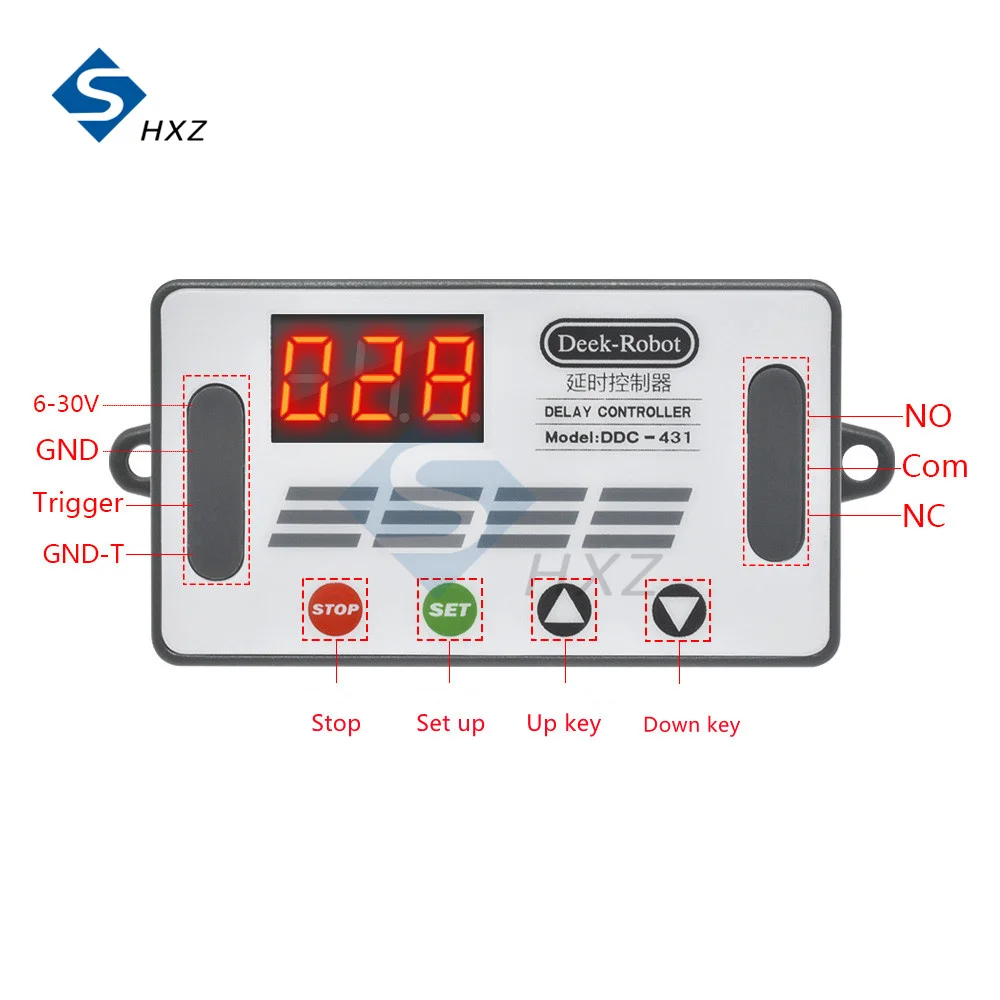 LED-Display-Digital-M-dulo-de-Rel-Tempo-Delay-Controller-12V-Micro-USB ...