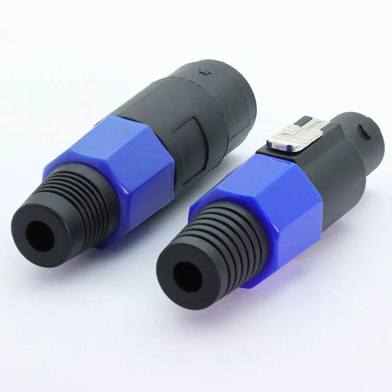 5 комплектов 4 Pin Speakon NL4FC штекер+ гнездо панель крепление 4 полюса разъем питания для громкого динамика усилитель динамик аудио кабель Разъем