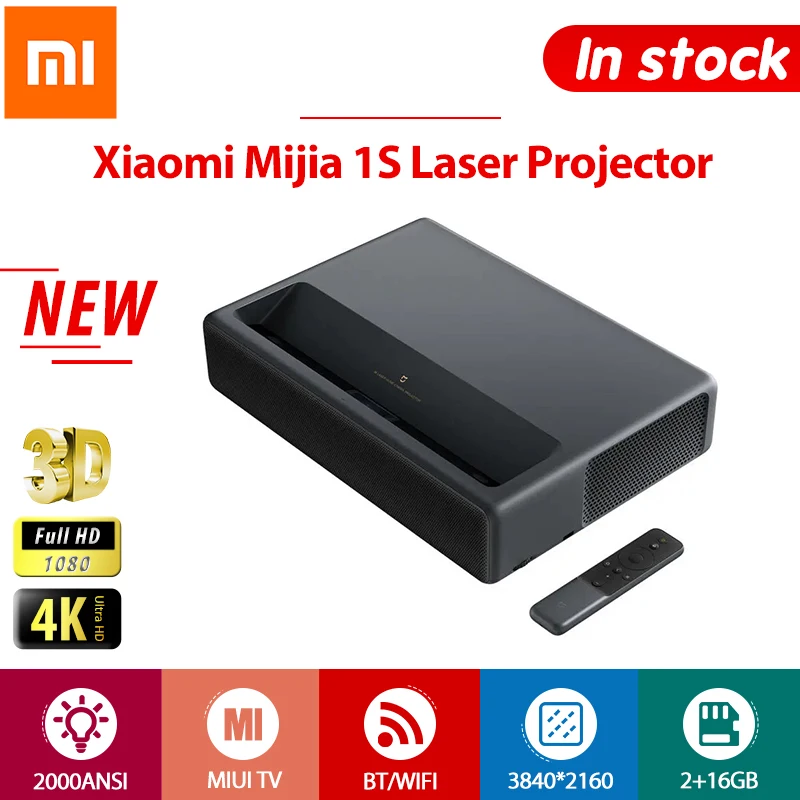 Xiaomi 1S Laser 4K TV Full HD 3D 