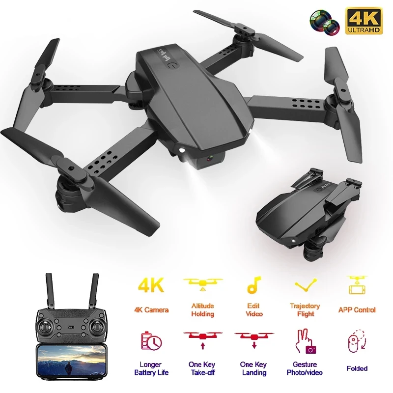 F97 Профессиональный Gps Мини WI-FI HD 4k беспилотные летательные аппараты с Камера