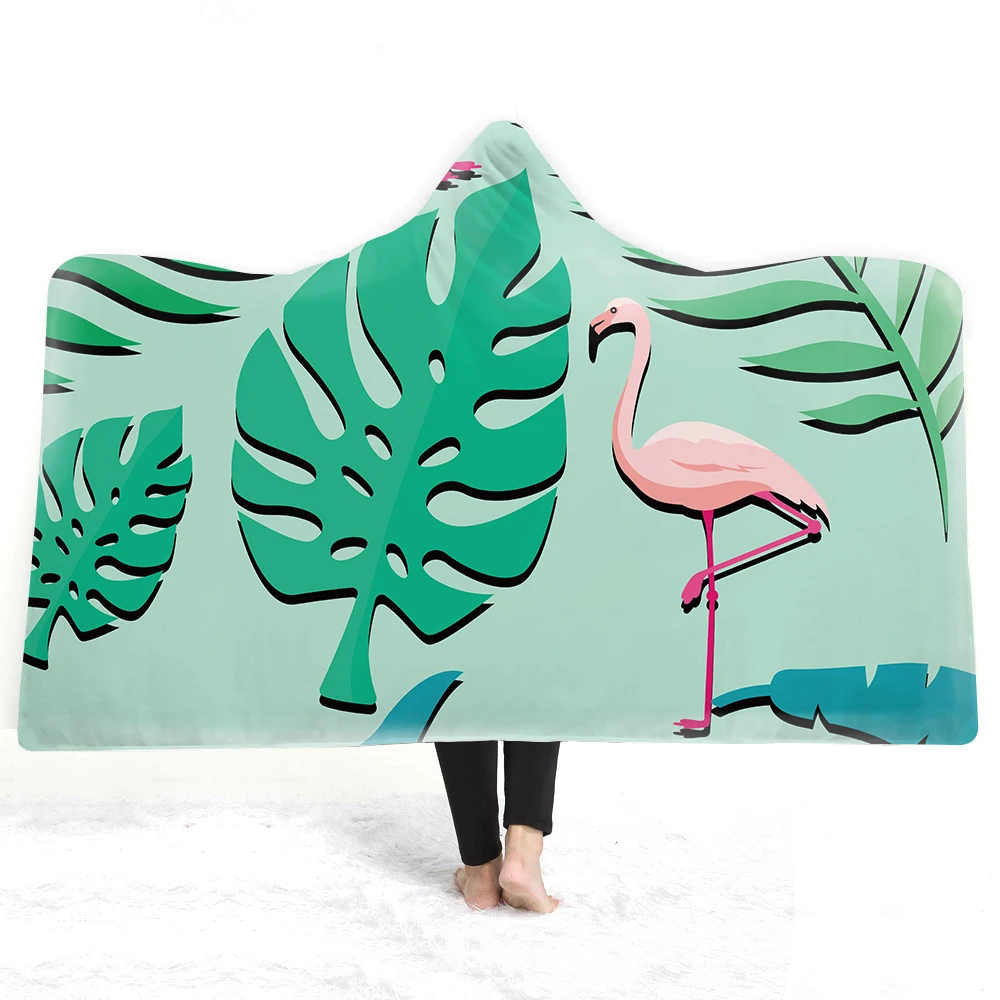 

Cute Kids Sofa Bed Blanket Sherpa Quality Fleece Blanket Cute Flamingo Animal Cartoon Blanket A Warm children Gift
