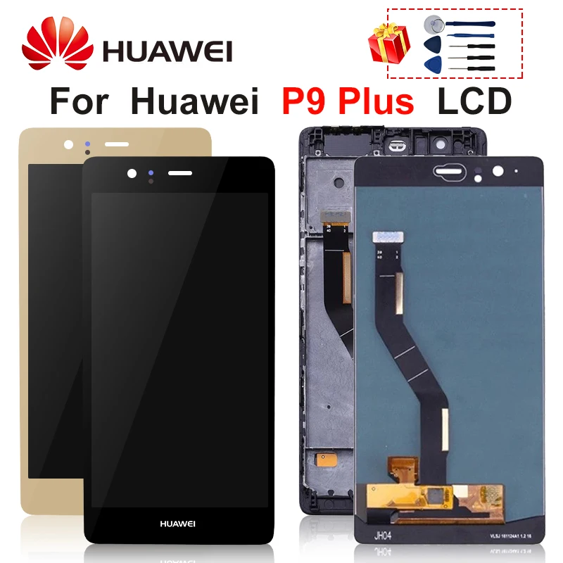Дисплей 5 дюйма для Huawei P9 Plus ЖК-дисплей с сенсорным экраном дигитайзер в сборе EVA-L09