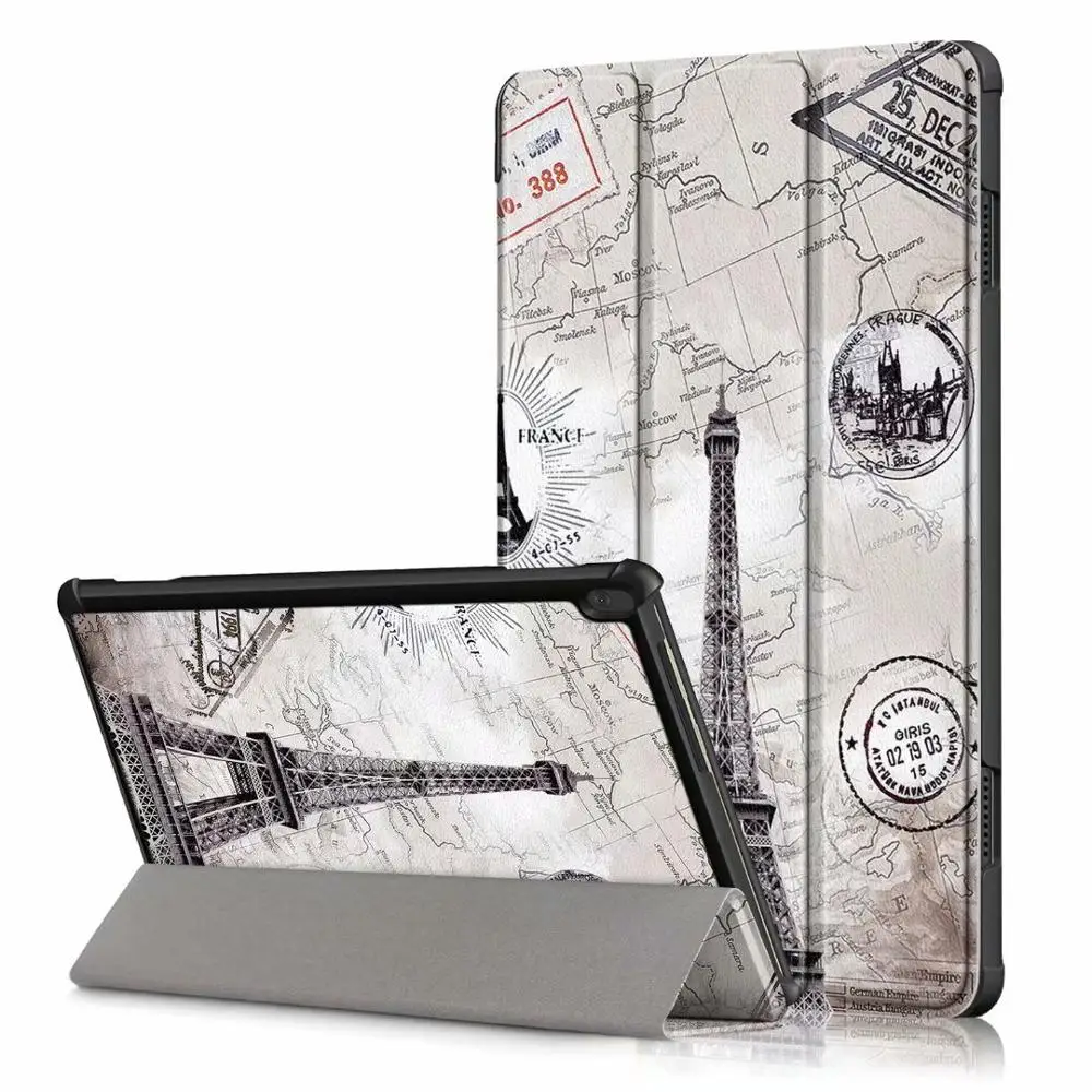 Чехол для планшета lenovo Tab M10 TB X605F X605L X505F 10 1 дюймов чехол из ПУ кожи с магнитной