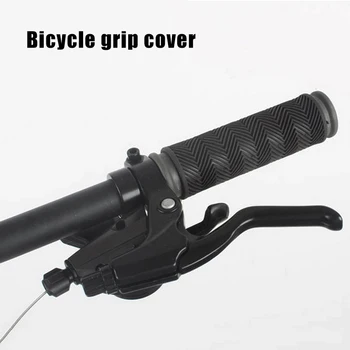

Bike Handlebar Grip Non-Slip Rubber Textured Bicycle Grip for Mountain Road Bike Fixed Gear Bicycle MSU88