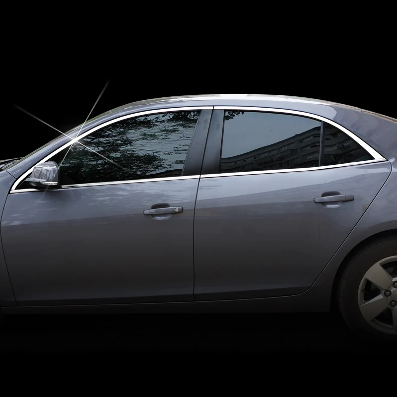 Для Chevrolet 12-19 Malibu оконная отделка из нержавеющей стали Декоративная яркая captiva внешняя модификация