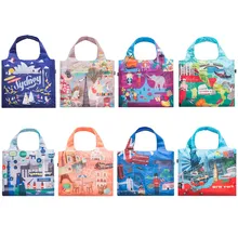 Складная сумка, нейлоновая сумка для покупок, складная сумка, многоразовая сумка, большая Эко сумка для продуктов, Экологичная сумка, сумка-тоут, многоразовая сумка для покупок