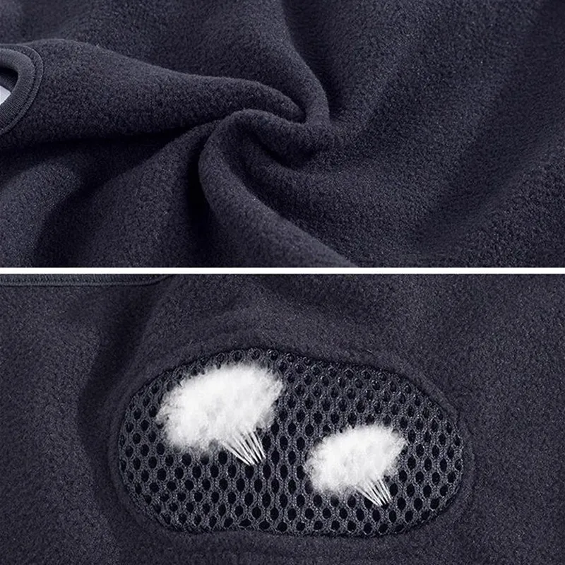 Зимняя велосипедная маска, Флисовая теплая маска для шеи, защита от ...