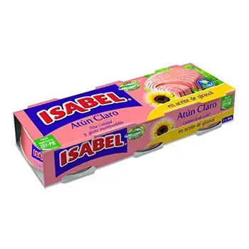 

Atún Claro Isabel Alto Oleico Pack 3 x 52gr