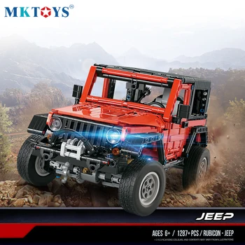 

3145PCS MOC Building Blocks Technic Wrangler Jeep Sports Cars Vehicle Machine 3D Model City Car Bricks Gifts Toys for Kids Adult