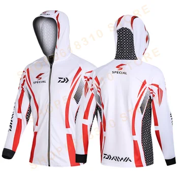 

2020 Daiwa Fishing Men Clothing Long Sleeve Jacket Sunproof Breathable Coat Fishing Shirt For Trekking Climbing Fishing Clothes