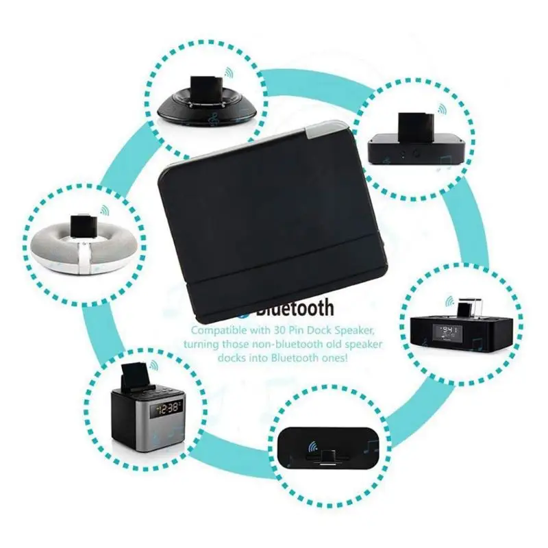 30Pin беспроводной стереоприемник Bluetooth музыкальный ресивер продуманное