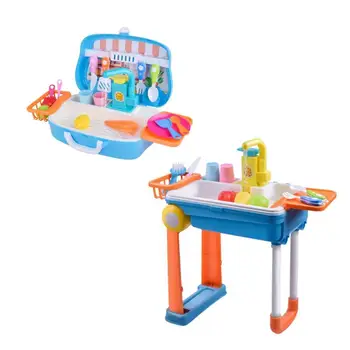 

Pretend Play Toy Kitchen Tool Plastic Simulation Dishwasher Educational Toys Skillful Design and Exquisite Appearance